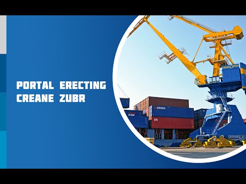 Portal erecting crane ZUBR