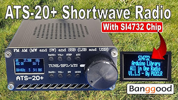 ATS 20+ Portable Shortwave Radio with Si4732 Chip