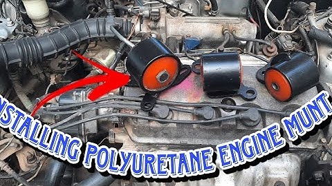 How to install engine mount........Integra dc2
