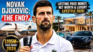 🎾 Novak Djokovic: THE END Lifetime Prize Money, Net Worth & Luxury Lifestyle 2026!