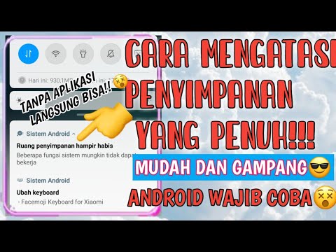 Video: Bagaimanakah cara saya mematikan pemberitahuan ruang cakera rendah?