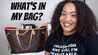Louis Vuitton Neverfull GM | What's in my work bag?!