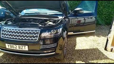 2012 - 2020 Range Rover L405 cabin pollen Filter location how to location