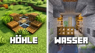 3 einfache Minecraft Starter Base Ideen | LarsLP