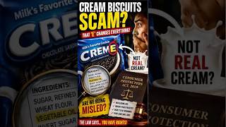 Kya Aapke “Cream” Biscuits Mein Sach Mein Cream Hai?👀 #consumerawareness #biscuits #law #consumer