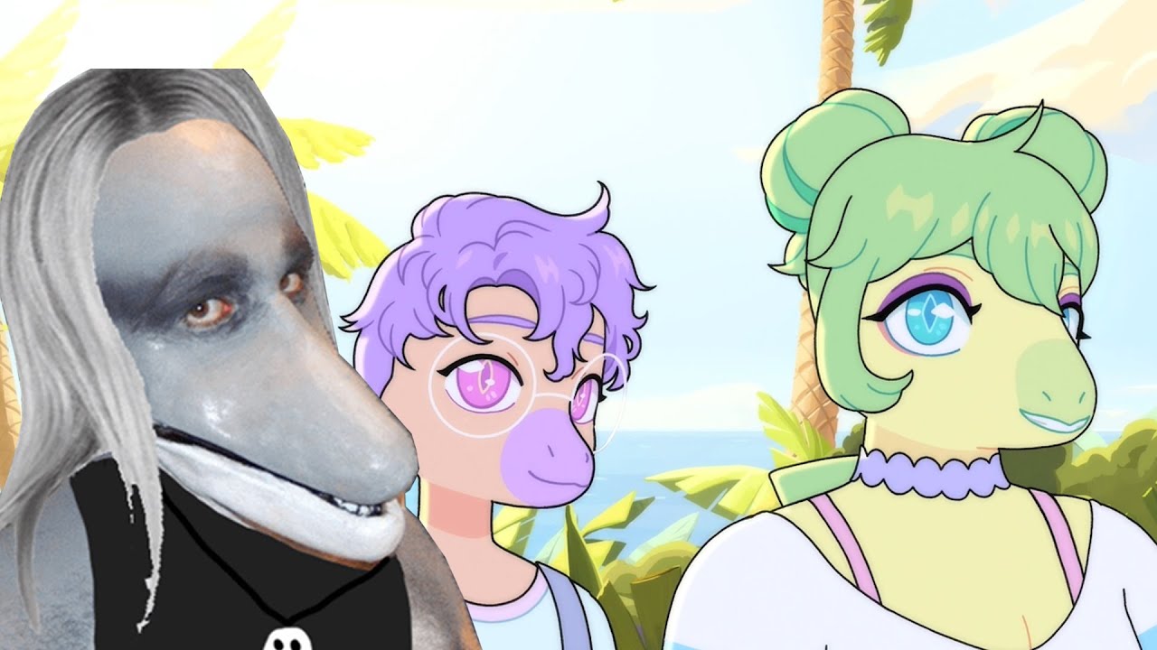 Zdae Indie Game Character Design Moment (Goodbye Volcano High) - YouTube
