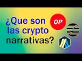 ¿Qué son las crypto narrativas y cómo aprovecharlas | El futuro de Symbiosis y mas.