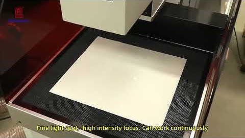 Richpeace Three axis Dynamic CO2 Laser Marking Machine video