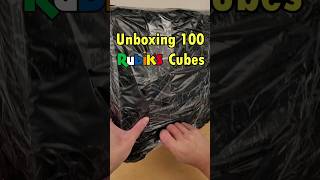 POV: Youre randomly sent 100 Rubiks Cubes...