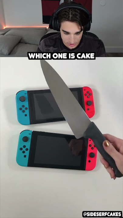 Nintendo Switch Cake or Fake Challenge