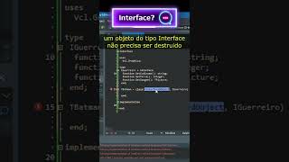 Não precisa de FREE #delphi #developer
