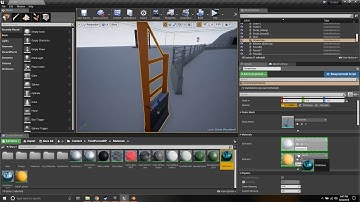 Vehicle gate asset from Blender to Unreal Engine 4