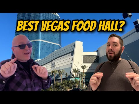 ALL the food you NEED to try the Fontainebleau Las Vegas Food Hall A Full Review