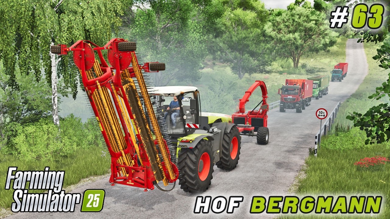 Расширение переработки скота — но солома приносит больше прибыли | Симулятор фермерства 25 | Хоф ...