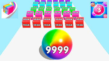 Satisfying Mobile Gameplay Tiktok Trend Gaming Level Up, Jelly Run 2048, Juice Run, AZ Run