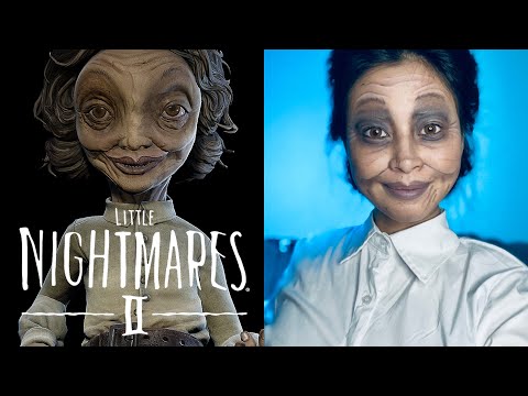 LITTLE NIGHTMARES 2 COSPLAY - THE TEACHER MAKEUP TUTORIAL | TARSIER STUDIOS