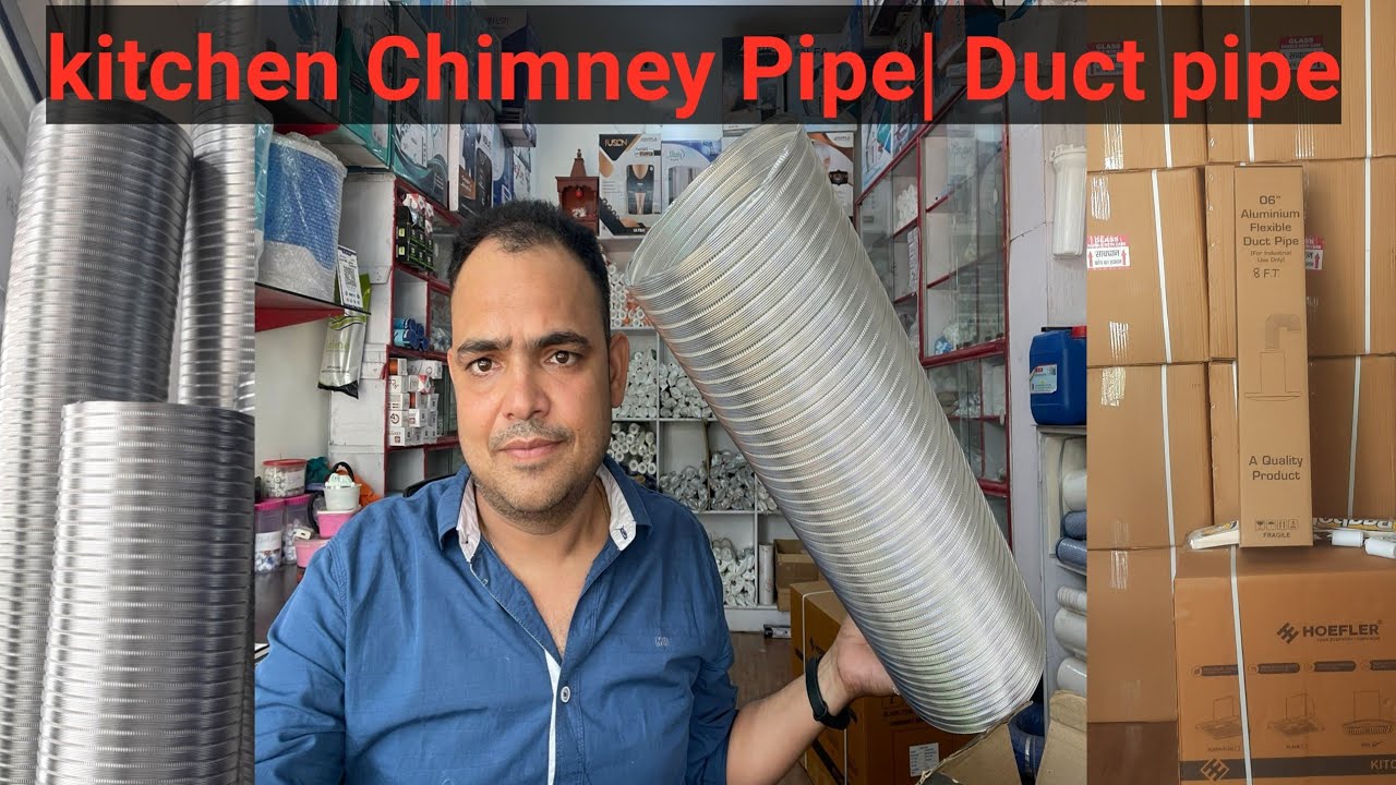 Duct pipe Kitchen Chemany Pipe YouTube