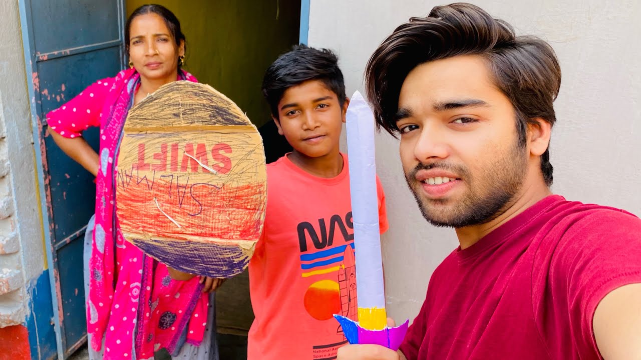 Salman Paper Se Banaya Thor Ka Hathoda (Hammer) 🤣🔨 YouTube