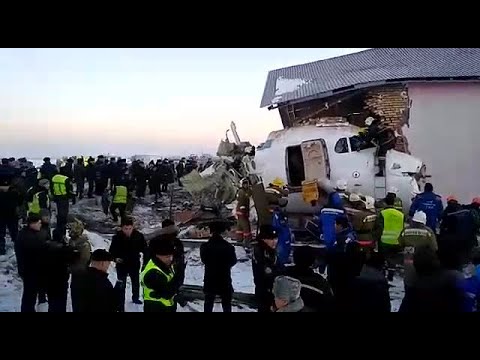 Plane crash in Kazakhstan's Almaty kills at least 7