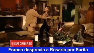 Pasión de gavilanes Franco Reyes desprecia a Rosario por Sarita