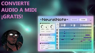 Convierte AUDIO a MIDI 🎹 Totalmente GRATIS 🤯