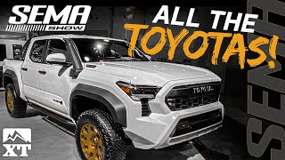 Every Toyota Truck at SEMA 2023! | New 2024 Tacoma, Tundra and 4Runners!