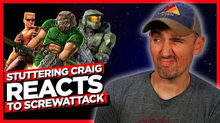 Stuttering Craig Reacts to ScrewAttack's Top 10 FPS Games