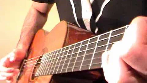 Moonlight Sonata Guitar Lesson (First 9 bars)