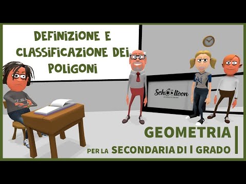 Definizione e classificazione dei poligoni  - Geometria - Secondaria di Primo Grado