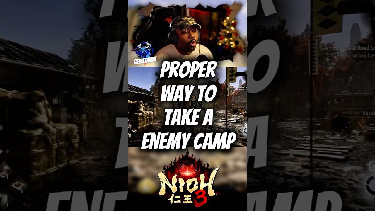 CAPTURING Nioh Camps Be Like #gaming #nioh3