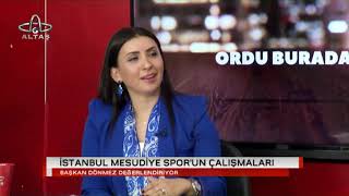 Ordu Burada İstanbul Mesudiyespor Kulüp Başkanı Av Hatice Özdemir Dönmez