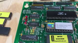 Williams TAFG MPU Repair and Test (no boot, RAM error, switch matrix error)