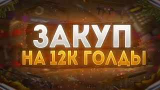 СДЕЛАЛ ЗАКУП НА 12К ГОЛДЫ😏