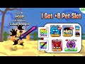 I Got +8 PET SLOT - Bimo Dimo Limo Pet & Pull a Sword Roblox #49