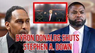 Byron Donalds Shuts down Stephen A.