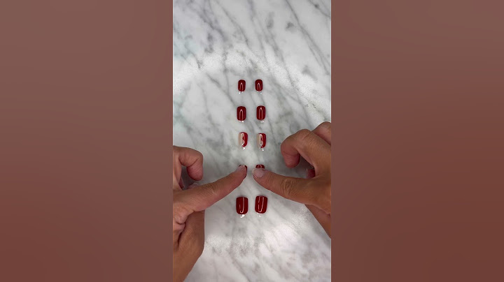 Long lasting, no damage, no glue press-on nails 💅🏽