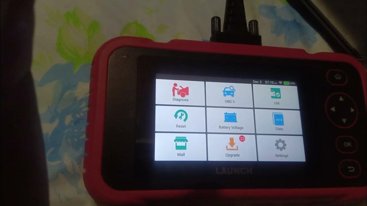 Launch Creader professional 123i, partial review pt.1 YouTube