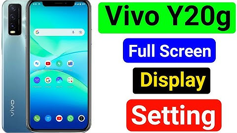 How to set full screen mode in vivo y20g l vivo y20g me full screen mode kaise kare