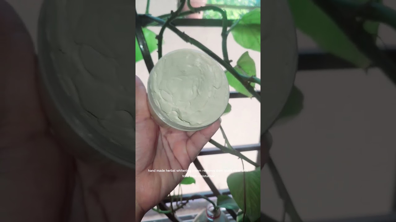 My hand made herbal whitening cream to me | Use at night daily for best results 