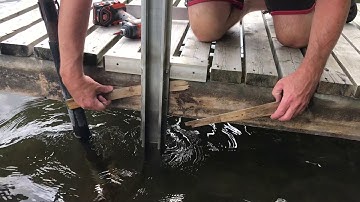 HOW TO INSTALL THE KAYAARM ONTO A DOCK