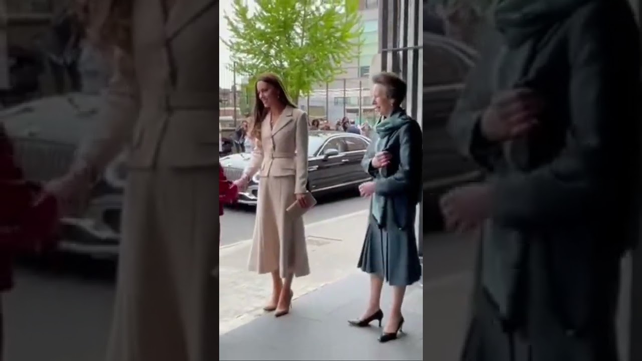 Kate Middleton and Princess Anne make their debut as a royal duo 