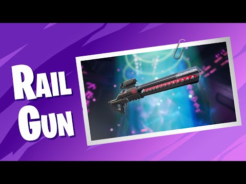 The Rail Gun Alien Weapon - Fortnite Season 7
