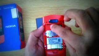 NOKIA 303 ASH READ - HOW TO INSERT MEMORY CARD.mp4