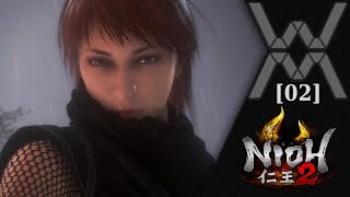 Прохождение Nioh 2 [02] - Змеиное святилище - Стрим 06/02/21