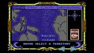 Risk The Computer Board Game C64