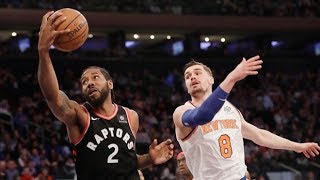 Nba - toronto raptors vs new york knicks, february 9, 2019