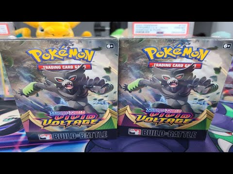 *NEW!* Opening 2 Pokemon VIVID VOLTAGE Build and Battle Prerelease Kits EARLY! INCREDIBLE PULLS!