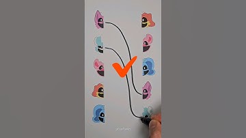 Poppy playtime Smiling critters3 matching line puzzle🧩 #shorts #viral