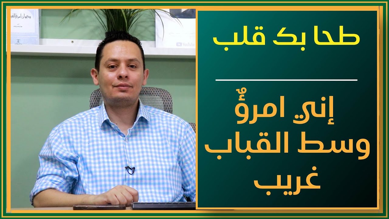 طحا بك قلب في الحسان طروب - الجزء الثالث - مدح الملك الحارث وتخليص أخيه.