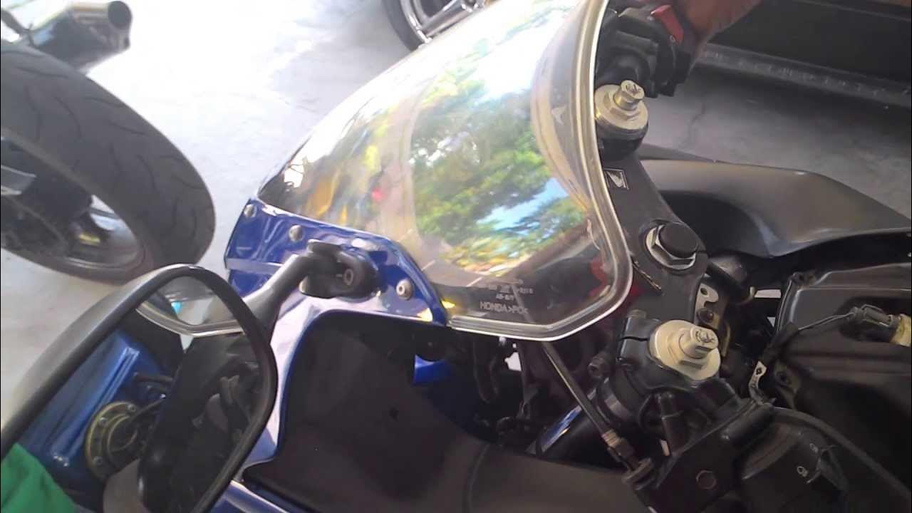 Honda F4i Throttle response bog problem YouTube